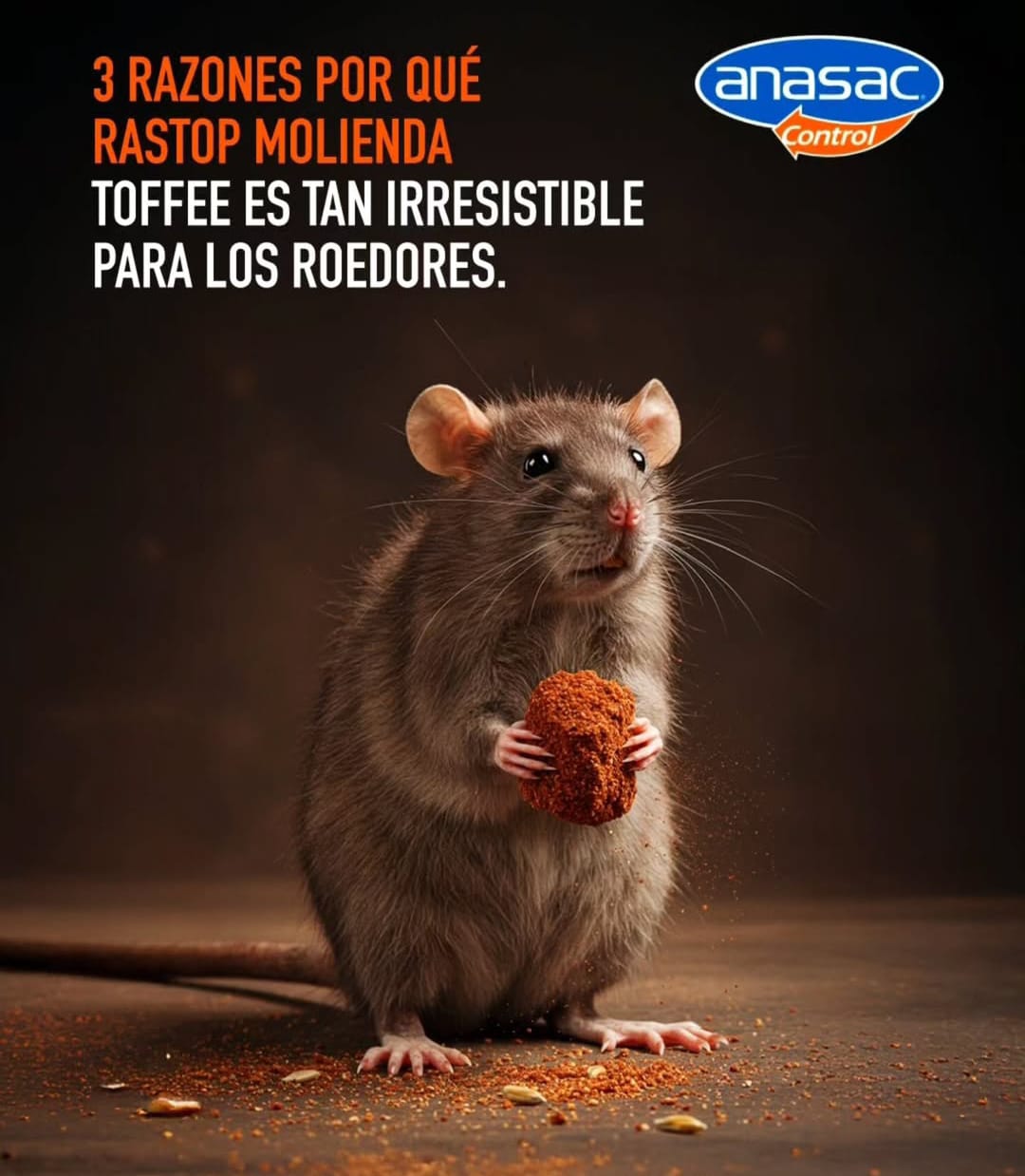 Rastop Molienda Toffee para roedores