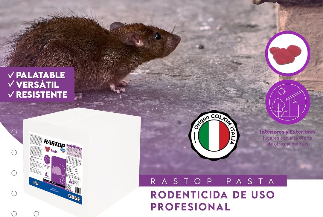 Rastop Pasta rodenticida de uso profesional