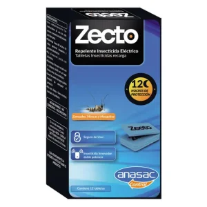 Insecticida recarga tableta insecticida 12 unidades