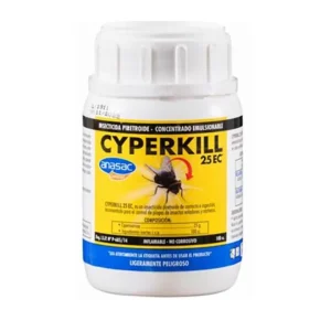 Insecticida líquido Cyperkill 25 EC 100 CC.