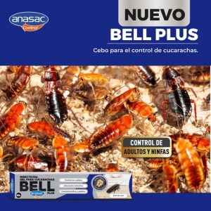 Cucarachicida Bell Plus Gel 30 gr insecticida para cucarachas