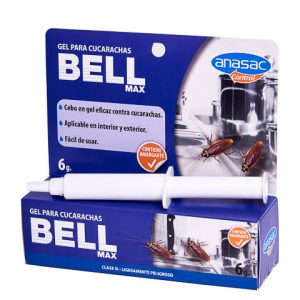 insecticida cucarachas chiripas bell max 6 gr