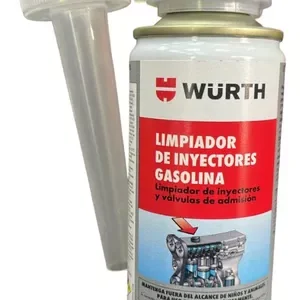 Limpiador de inyectores gasolina wurth 200ml