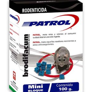 Patrol bloque ratón 500 gr (bolsa)
