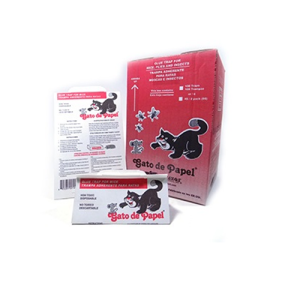 Trampa pegajosa de cartón para roedores Gato de Papel