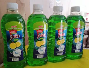 Lavalozas briks Concentrado De 2 litros Aroma Limón