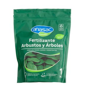 fertilizante para arbusto y arboles anasac 1 kg