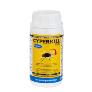 Insecticida Cyperkill 25 EC 250 CC plagas hogar